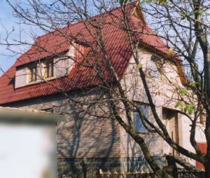 Внешний вид, Рось  проект дома с цокольным эта