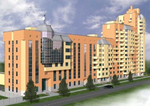 Проект жилого дома по ул. Боженко в г. Киеве