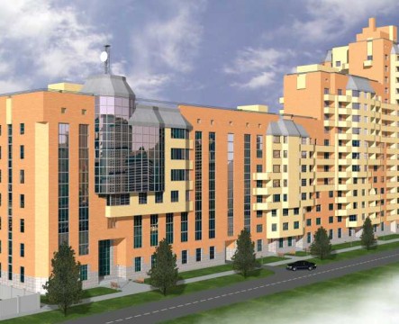 Проект жилого дома по ул. Боженко в г. Киеве