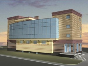 Проект торгового центра в г. Вишневом