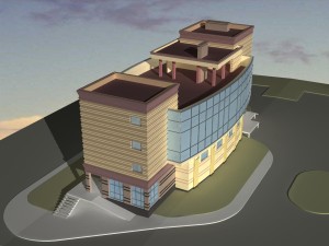 Проект торгового центра в г. Вишневом