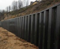 sheet pile wall