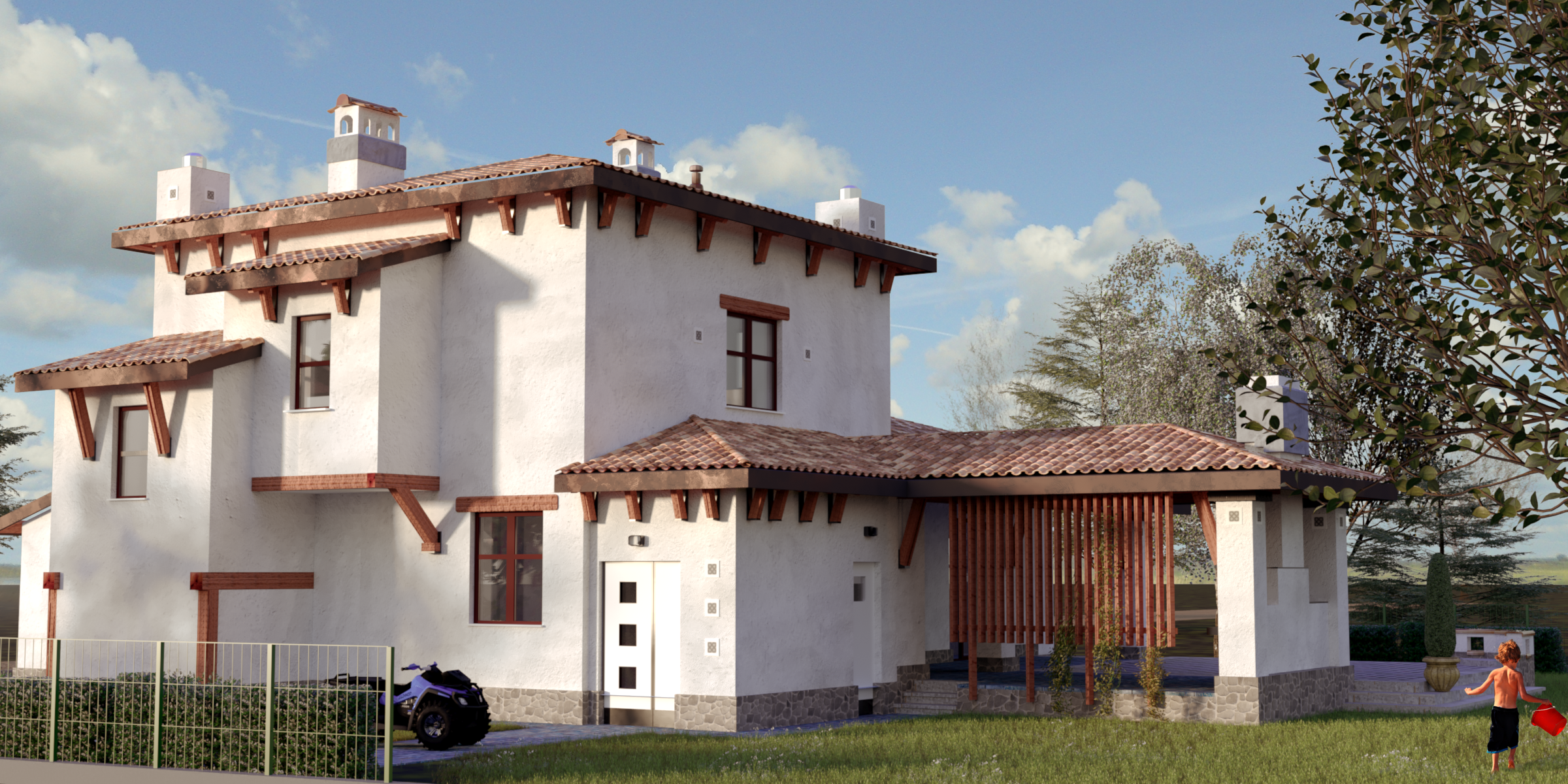 Turia - Mediterranean style house project